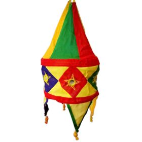 Ethnic Style Nepal Southeast Asia Hanging Cloth Lantern for New Year Festival Celebration