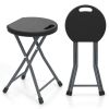 Folding Stool with Built-in Handle for Adults