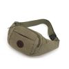 Men's Solid Canvas Crossbody & Waist Bag